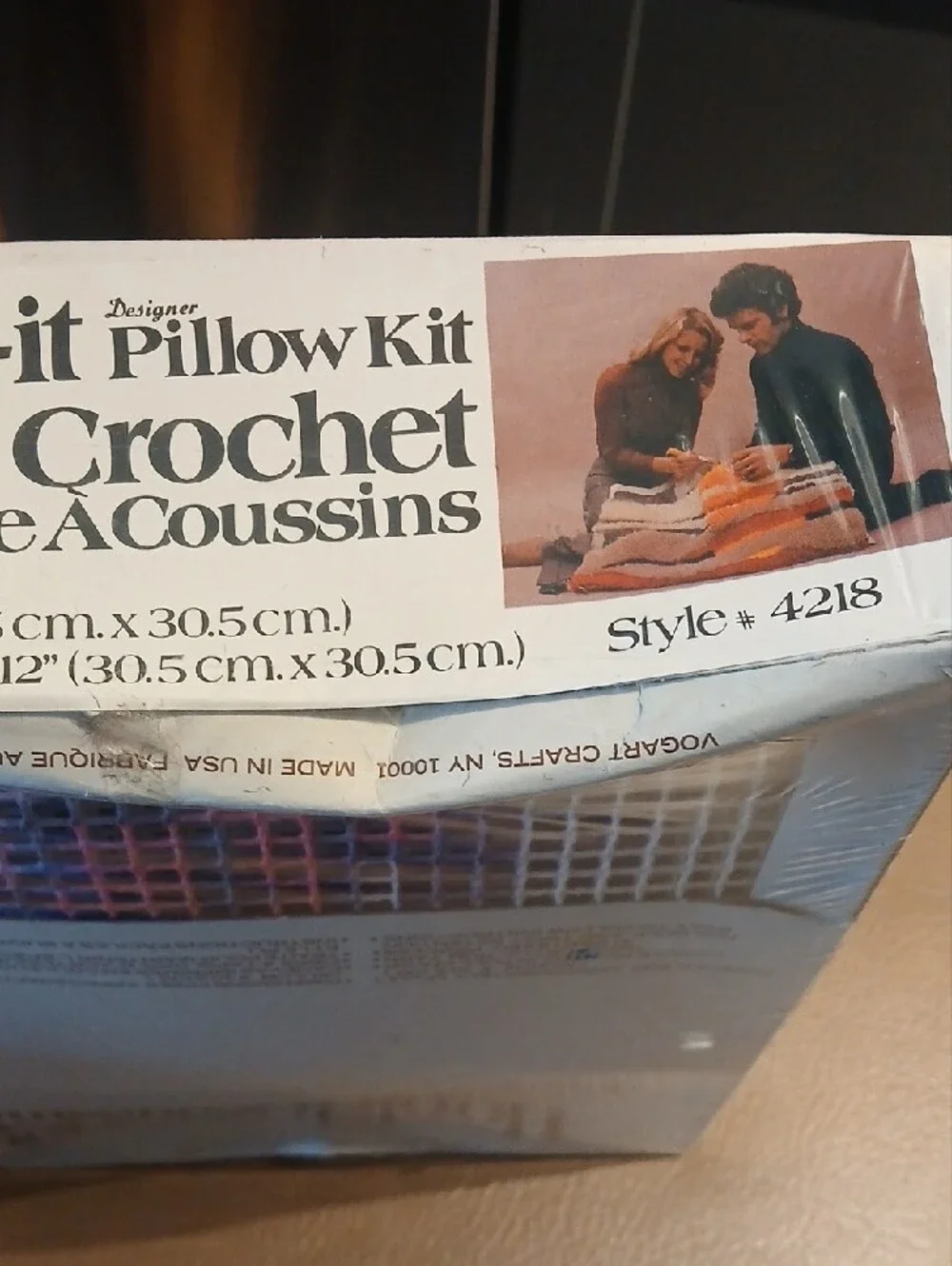 Hook-it Pillow Kit - Coral, White & Green